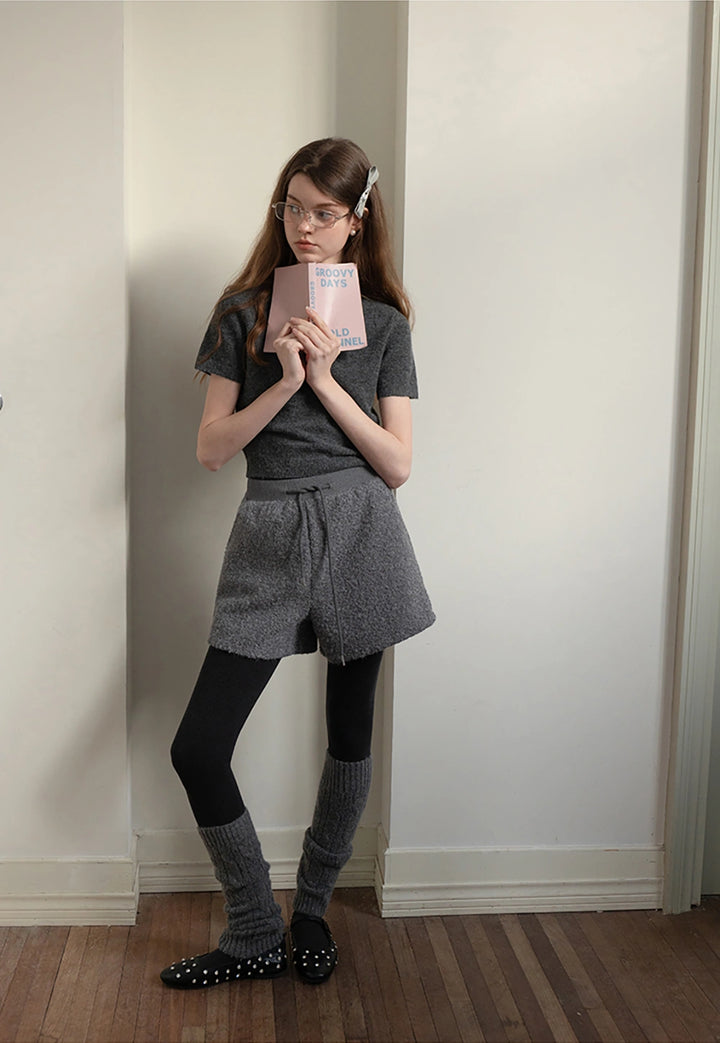 Women’s Knit Top and Cardigan Sweater Set