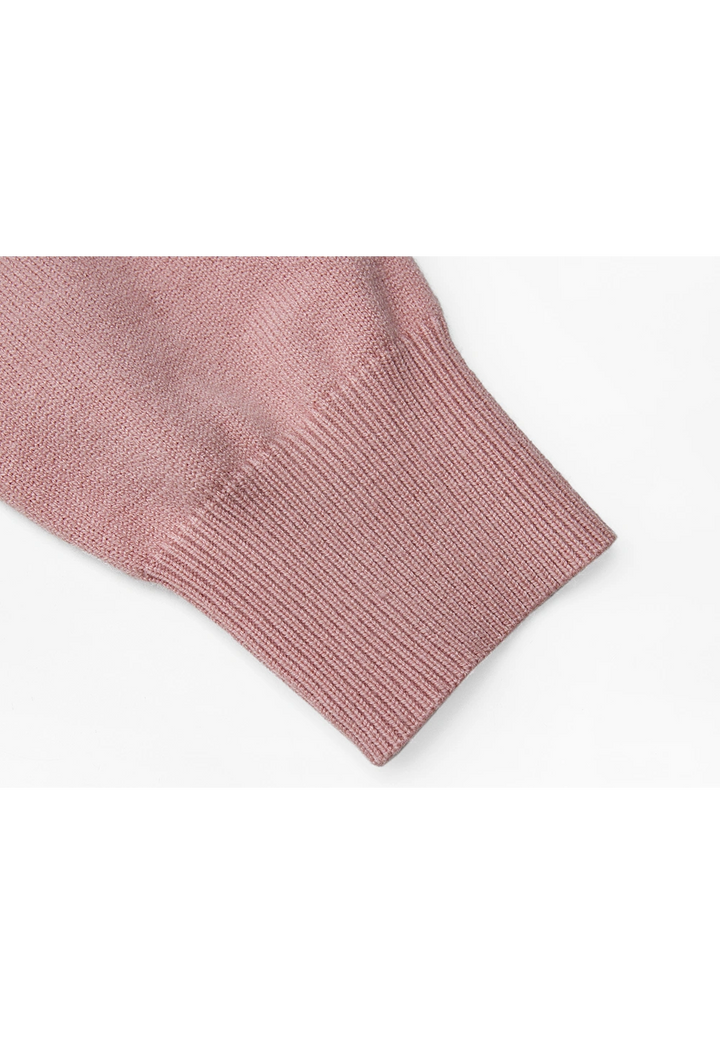 Women's V-Neck Heart Sweater