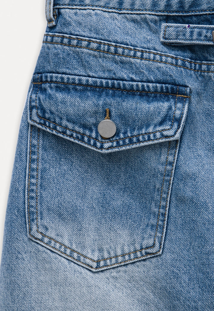 Women’s A-Line Denim Mini Skirt