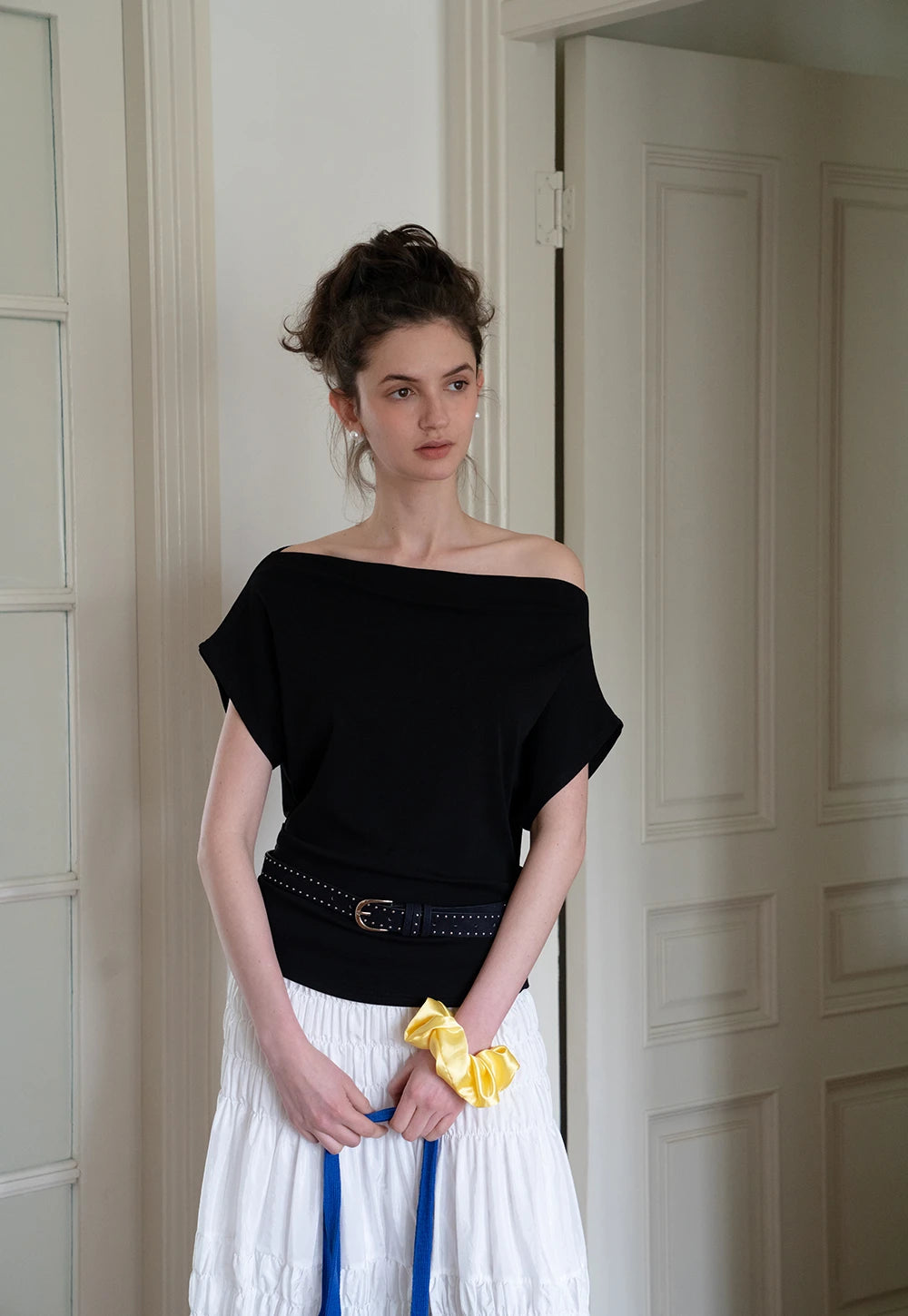 Women's Off Shoulder Batwing Sleeve Top