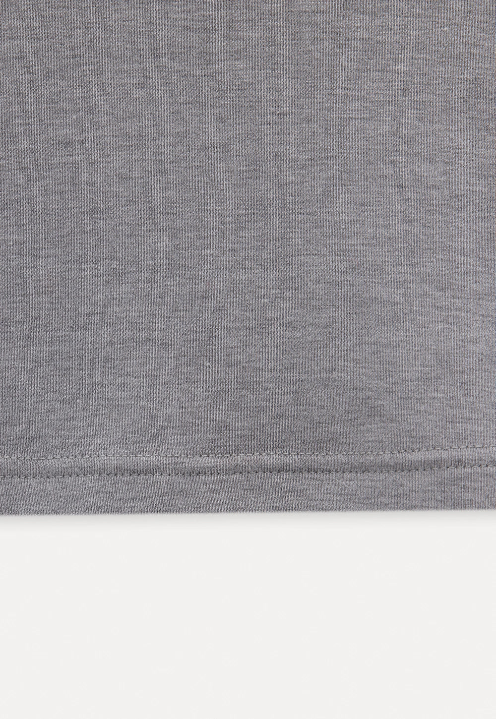 Basic Cropped Long-Sleeve T-Shirt