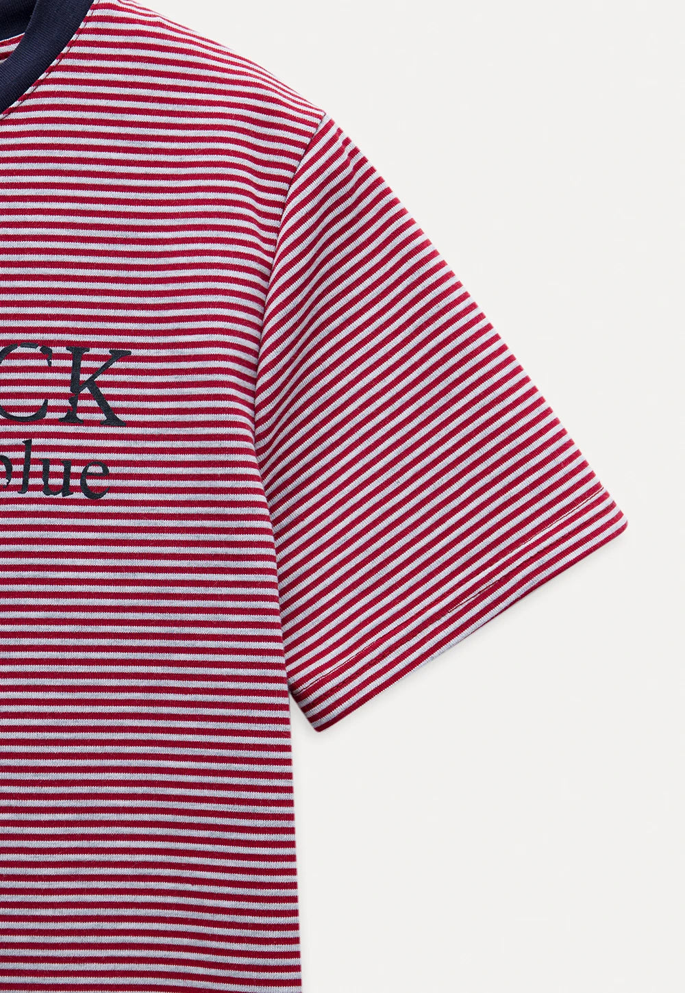 Women's Striped Vintage Print T-Shirt