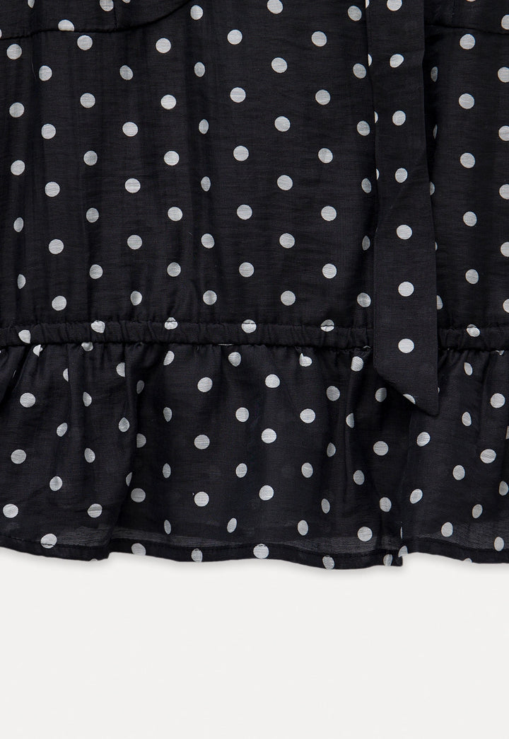 Women’s Polka Dot Layered T-Shirt