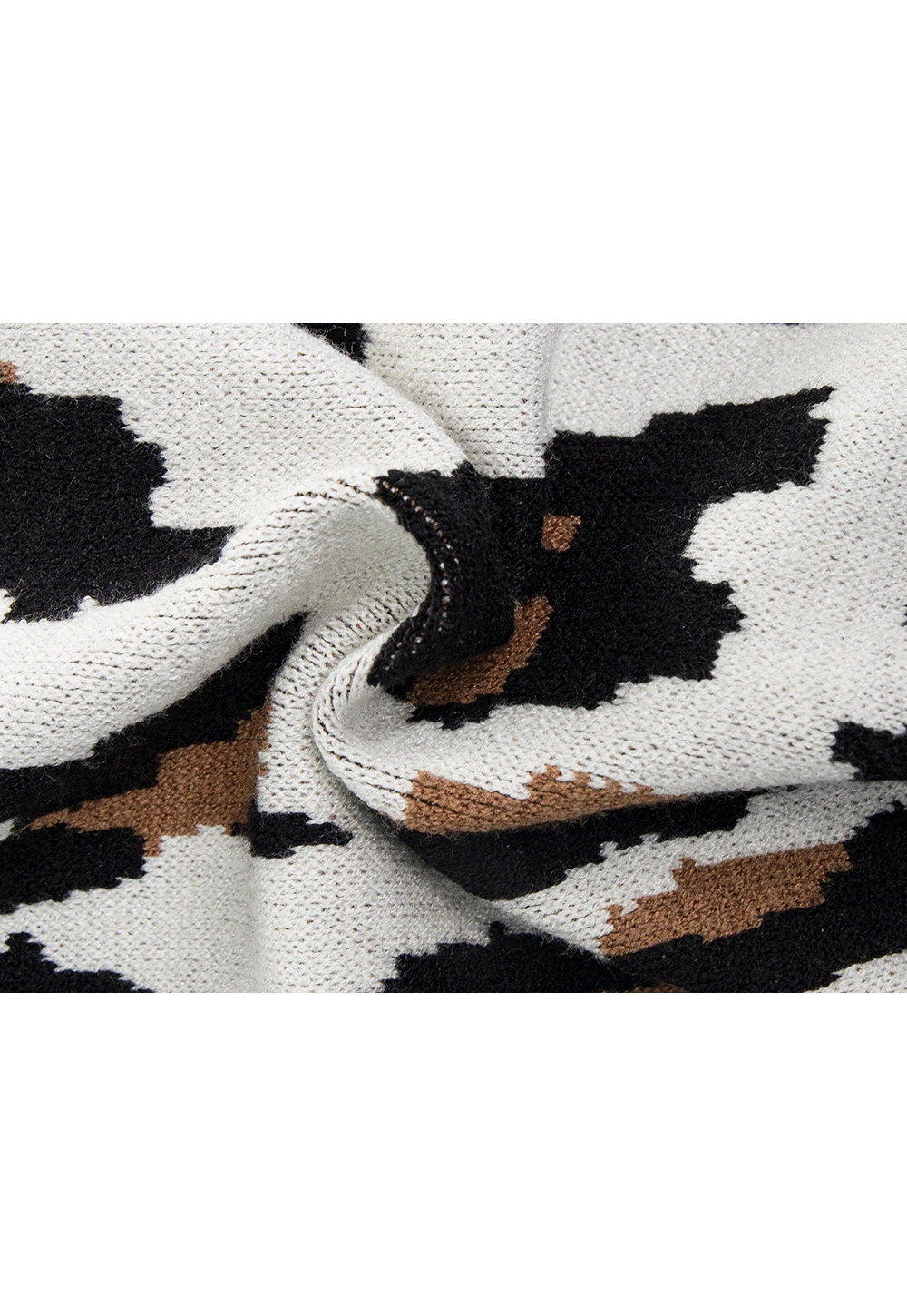 Women's Leopard Print Knit Vest