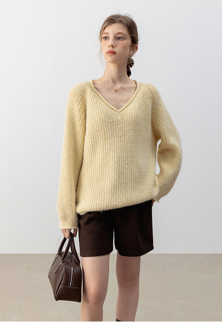 Women's V-Neck Sweater