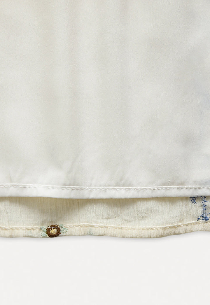 Embroidered Peasant Blouse