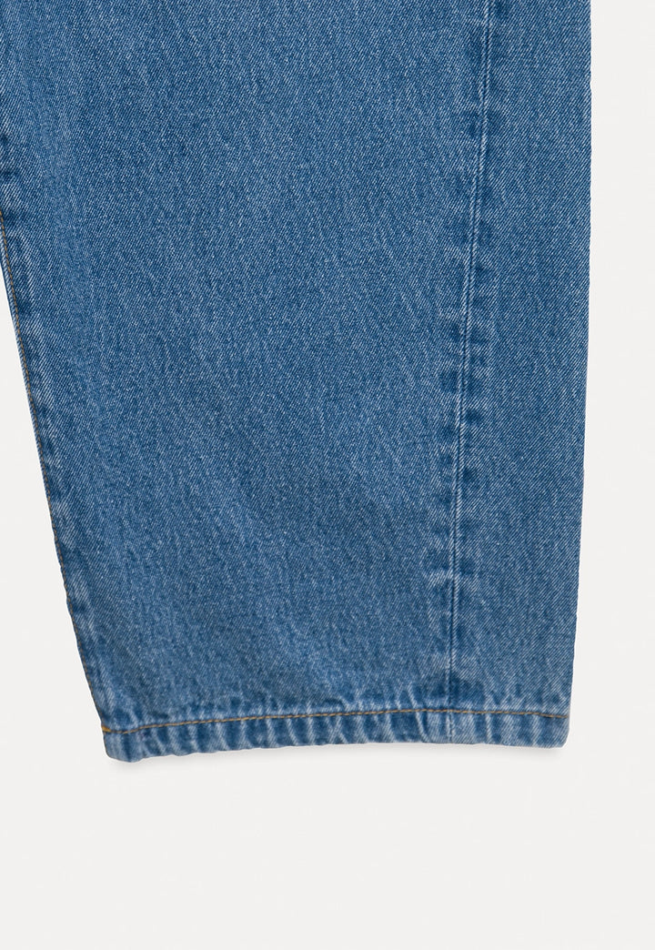 Women's High Waist Vintage Wide Leg Jeans