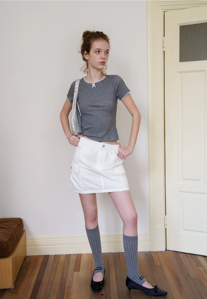 Bow-Trim Tee