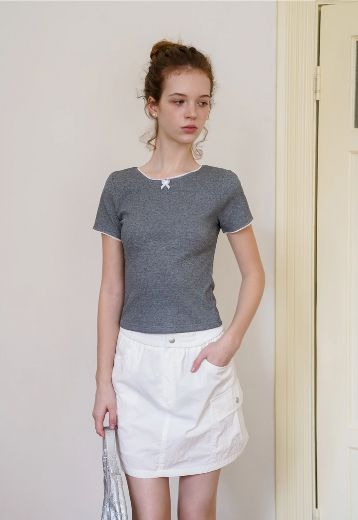 Bow-Trim Tee