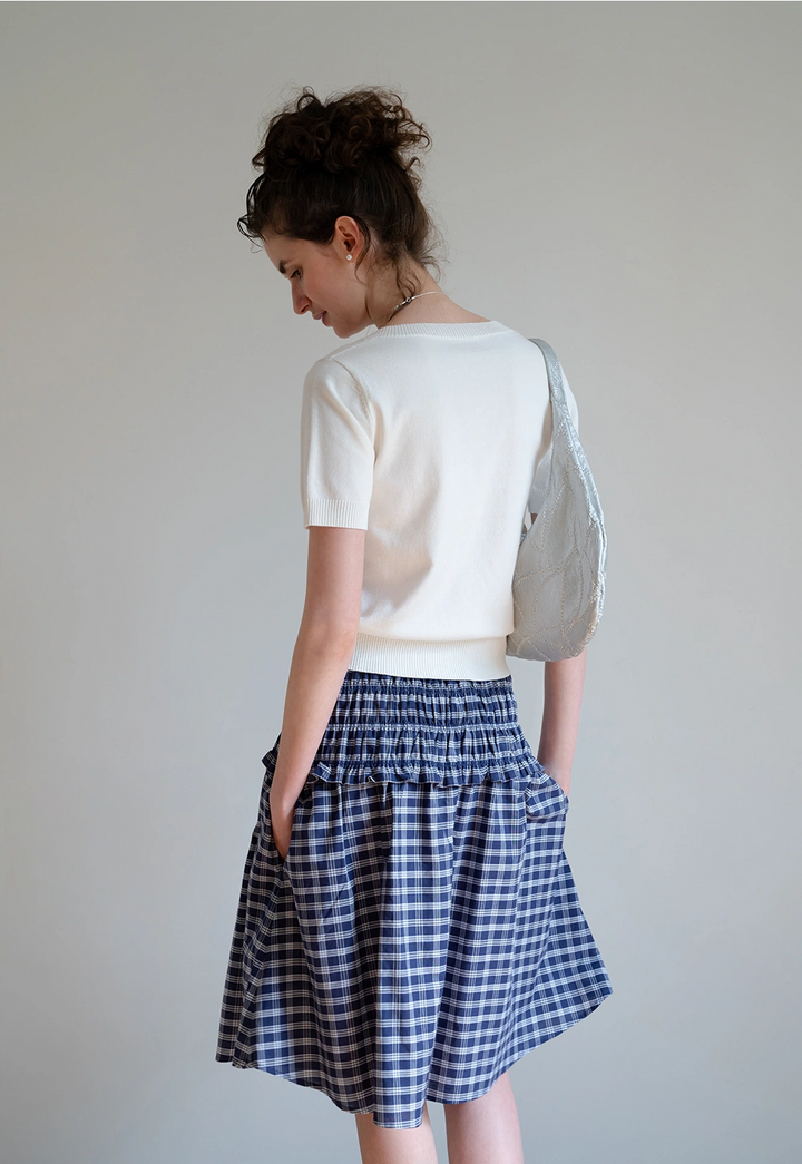 Women's Printed White T-Shirt