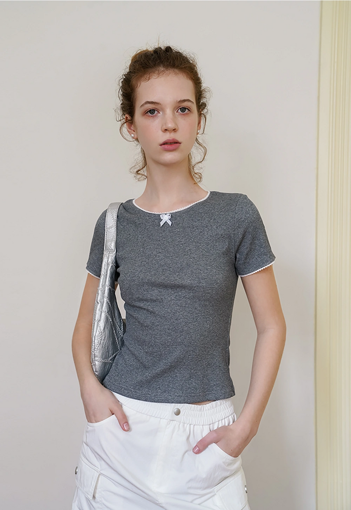 Bow-Trim Tee
