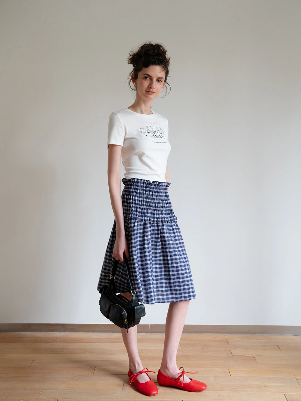 Women's Printed White T-Shirt