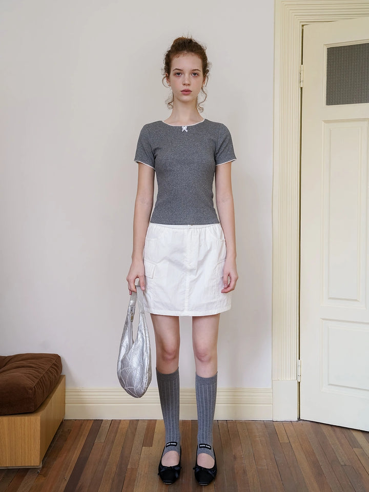 Bow-Trim Tee