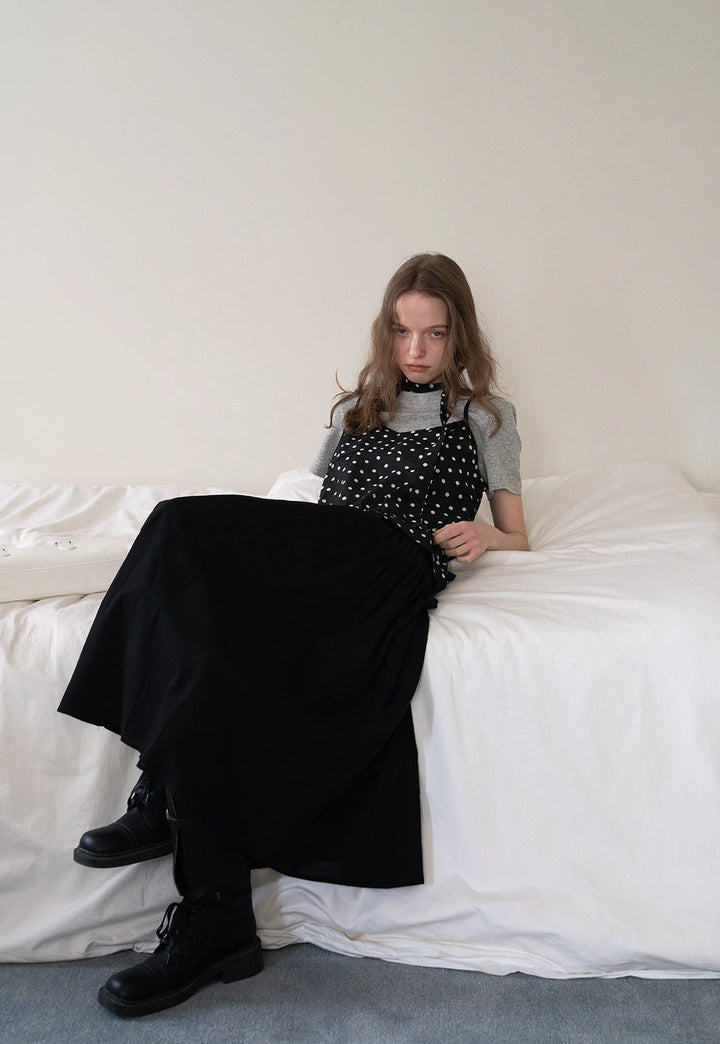 Women’s Polka Dot Layered T-Shirt