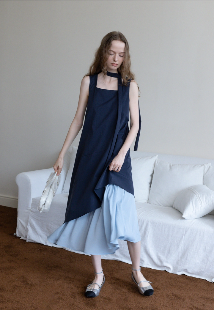 Asymmetric Layered Dress
