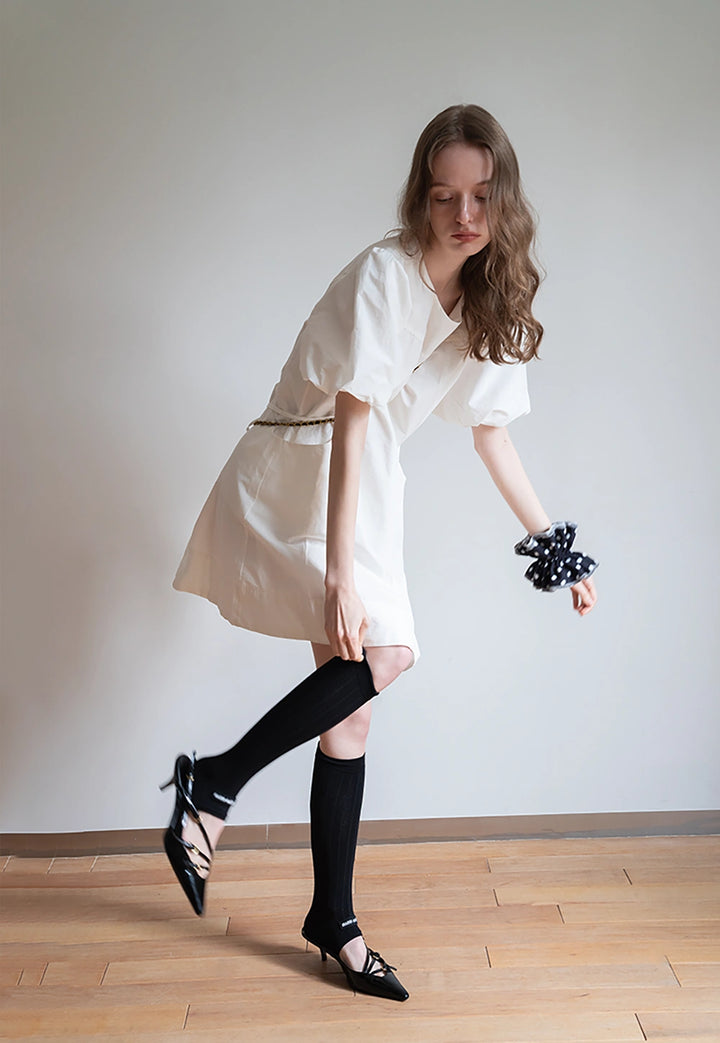 Women’s Puff Sleeve Mini Dress