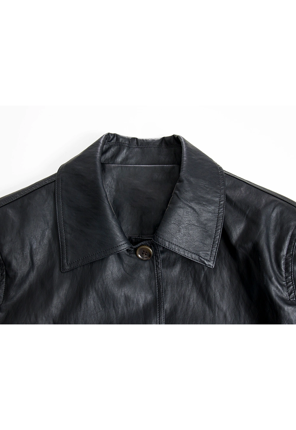 Women's Black Button-Up Jacket