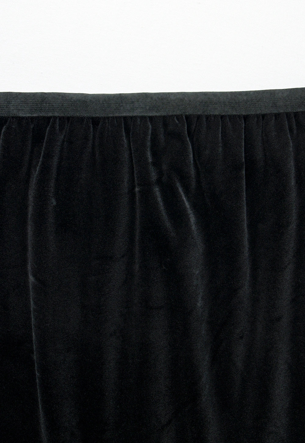Women's Side Slit Velvet Maxi Skirt