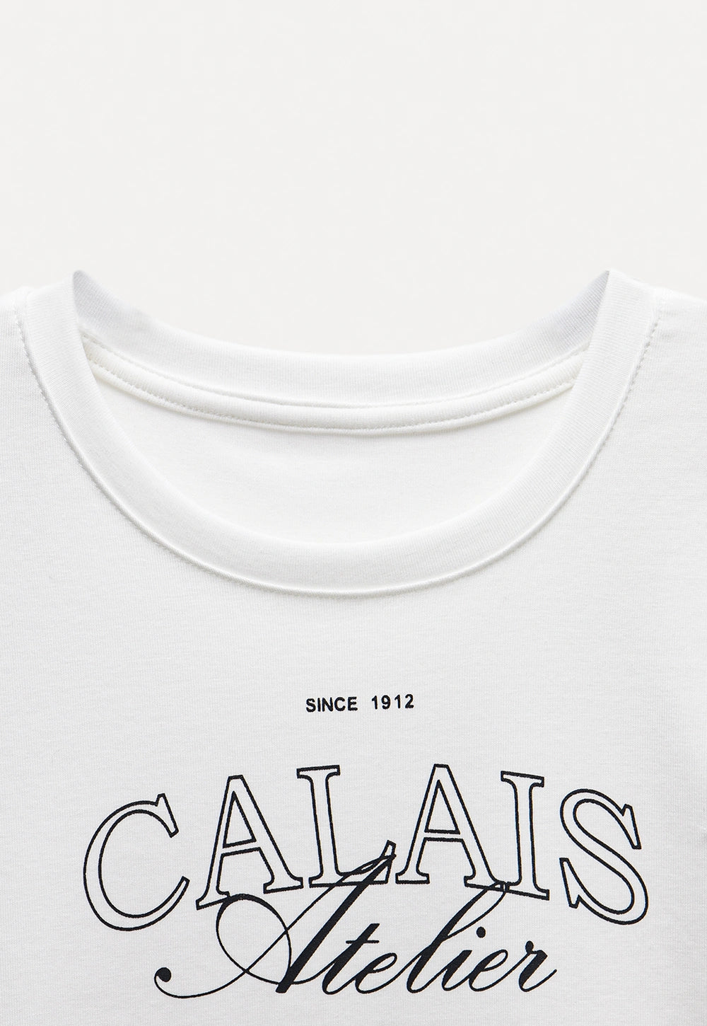Women's Printed White T-Shirt