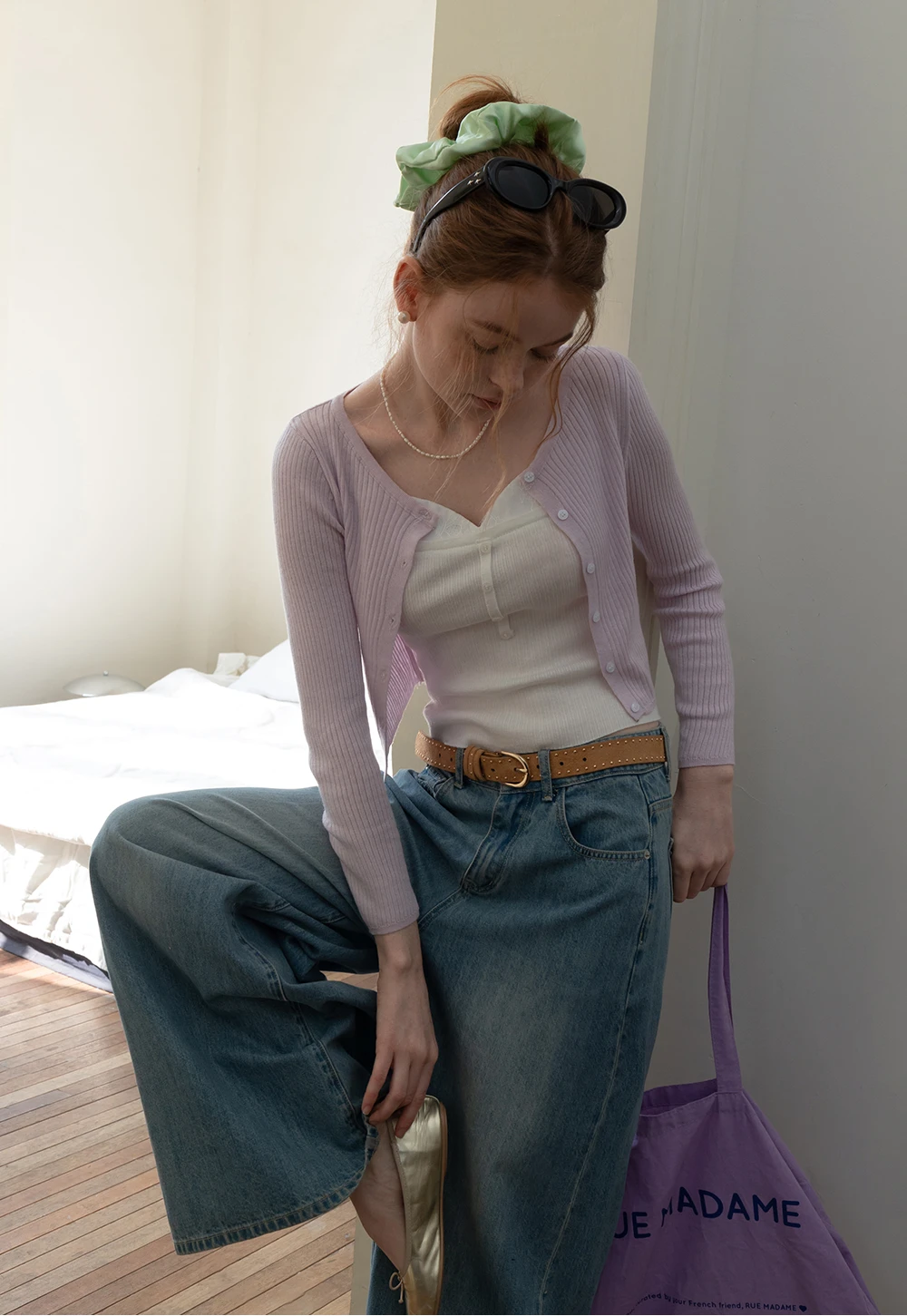 Women's Long Sleeve Knit Cardigan