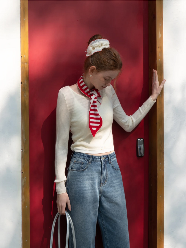 Women's Long Sleeve Knit Cardigan