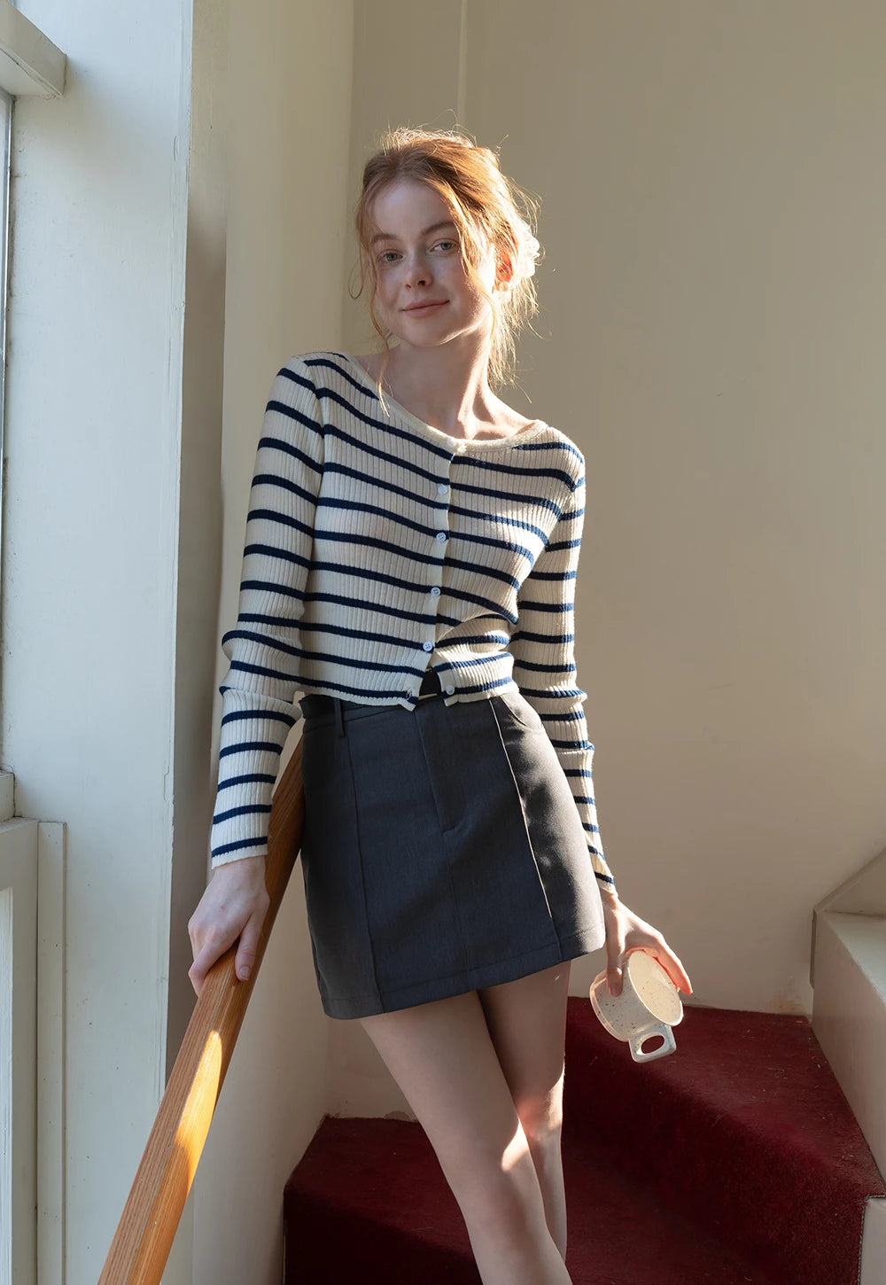 Women's Long Sleeve Knit Cardigan