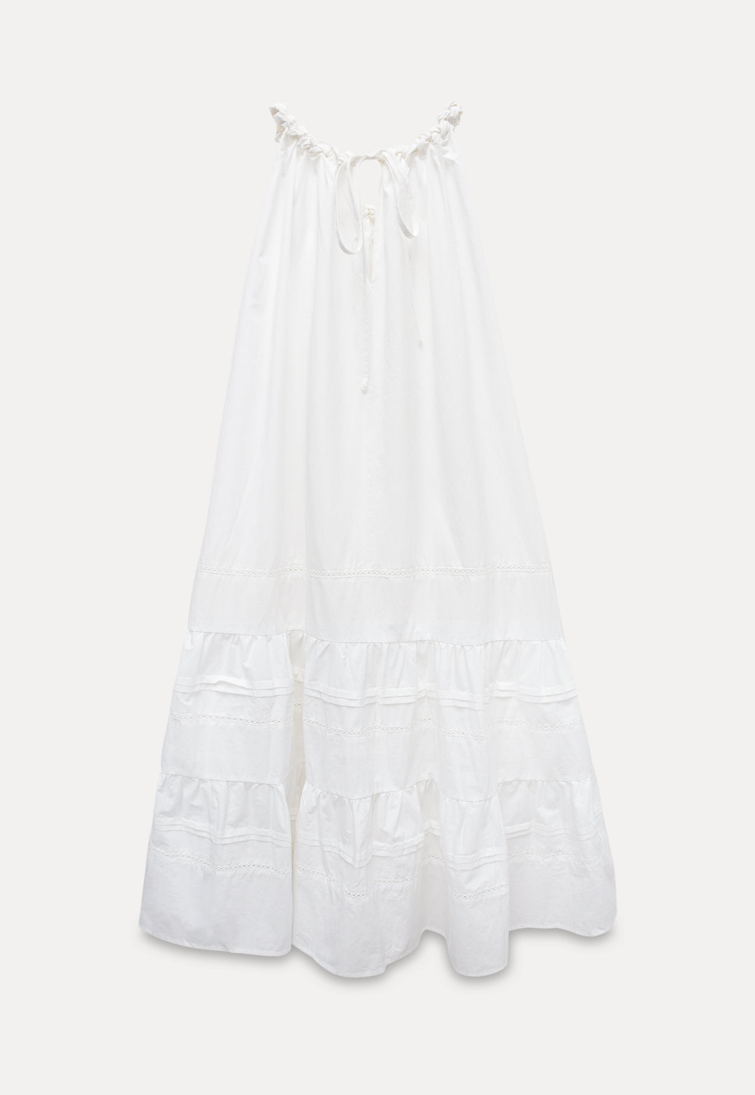Ruffle Hem Maxi Dress