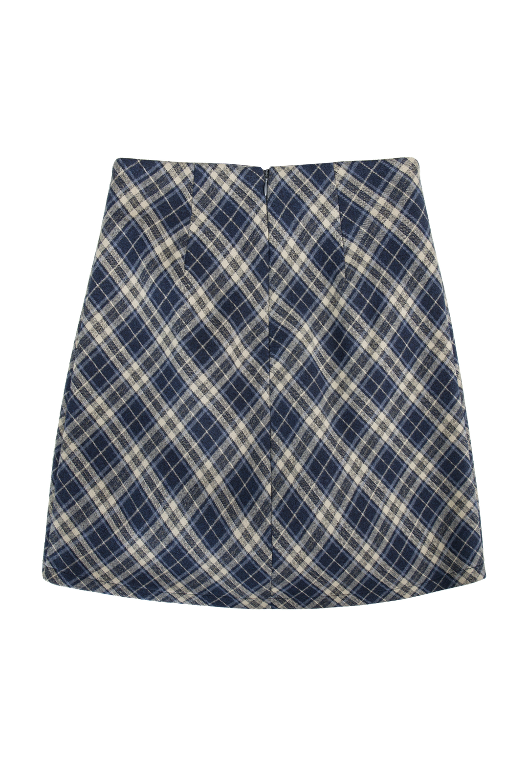 Women's Modern Plaid Mini Skirt