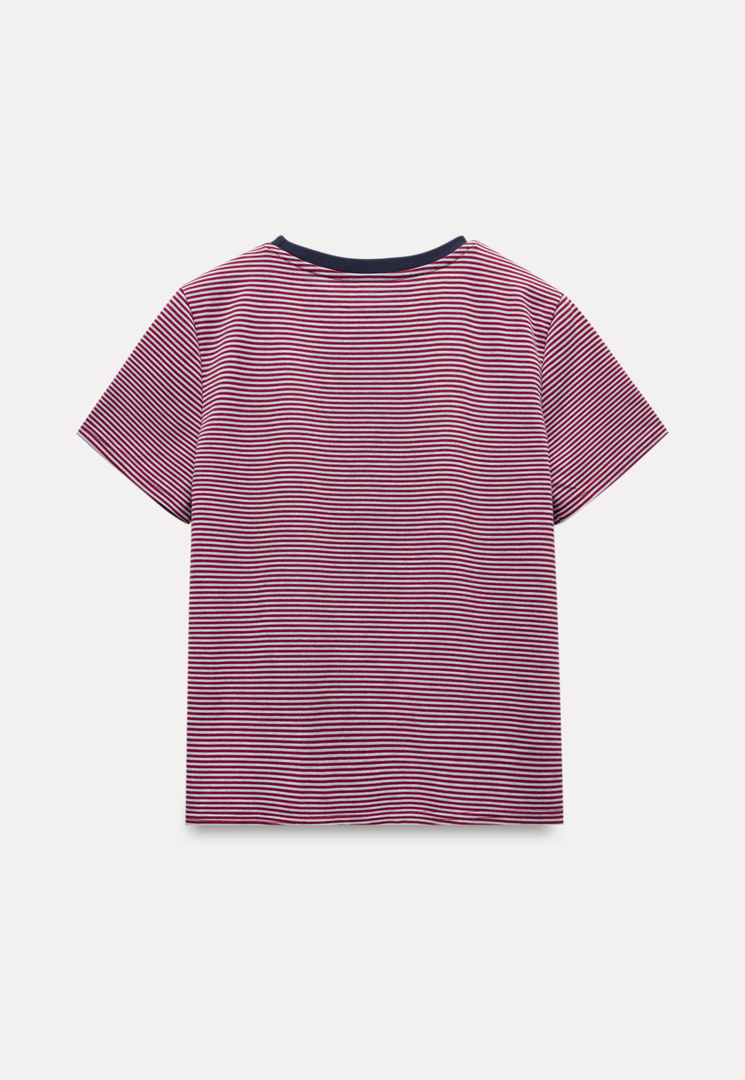 Women's Striped Vintage Print T-Shirt