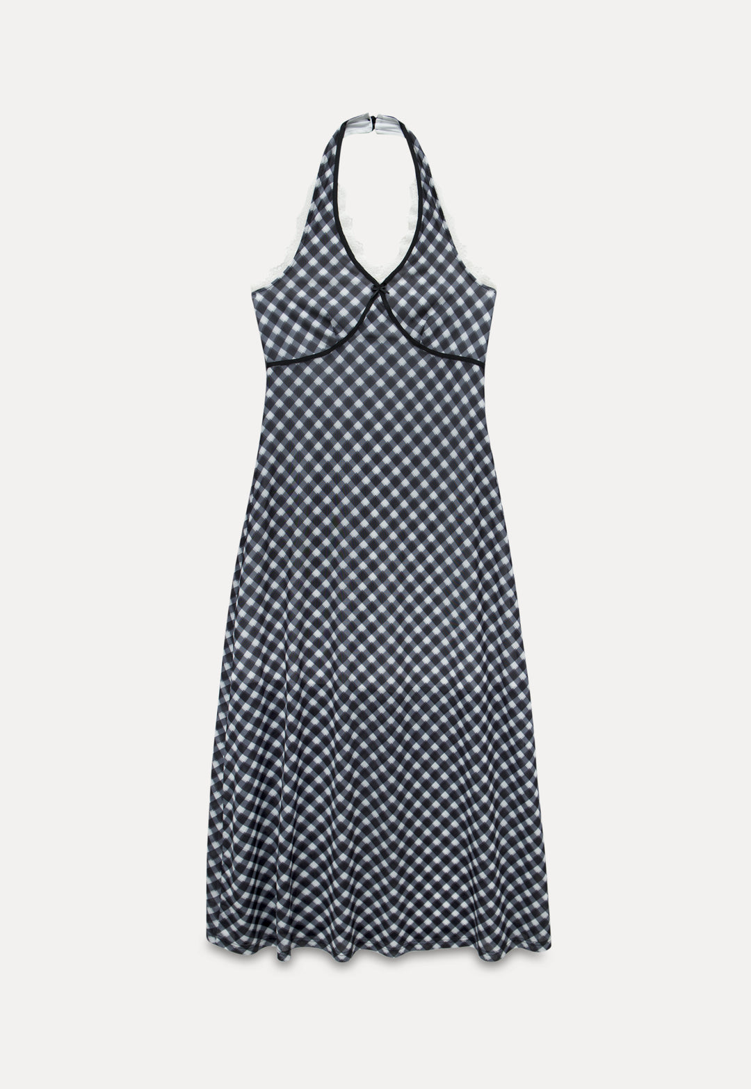 Halter Neck Midi Dress